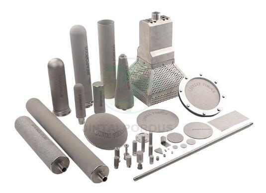 Sintered porous metal filters